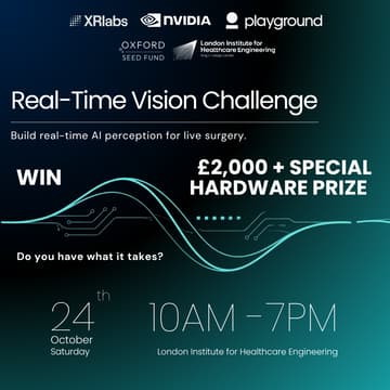 Cover Image for Real-Time Vision Challenge with XRlabs - NVIDIA x Playground x Oxford Seed Fund