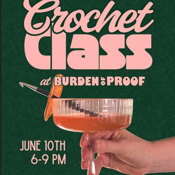 Cover Image for Crochet Class & Non-Alcoholic Drinks | Beginner-Friendly Workshop
