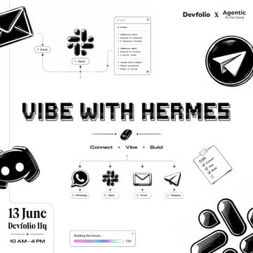 Cover Image for Vibe with Hermes Agent