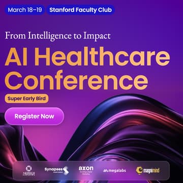 Cover Image for AI Healthcare Conference: From Intelligence to Impact