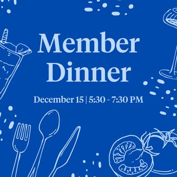 Cover Image for December Member Dinner