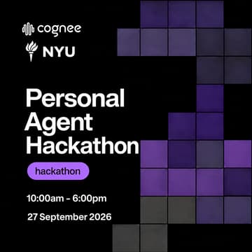 Cover Image for Personal Agent Hackathon