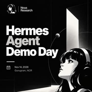 Cover Image for Hermes Agent Demo Day