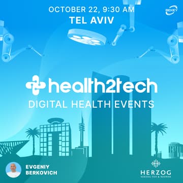 Cover Image for Health2Tech Tel Aviv October 22, 2026