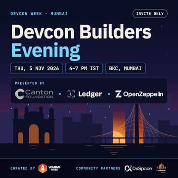 Cover Image for Devcon Builders Evening by Canton x Ledger x OpenZeppelin
