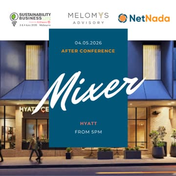 Cover Image for Sunset Mixer by NetNada and Melomys Advisory | After Conference