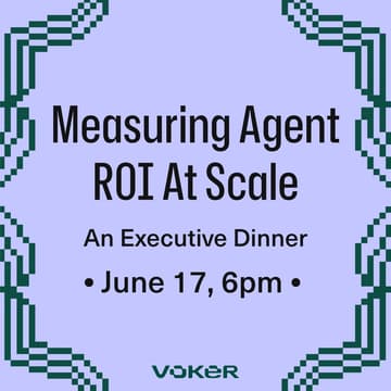 Cover Image for Measuring Agent ROI at Scale: An Executive Dinner
