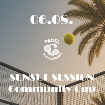 Cover Image for 🥂 SUNSET SESSION Community Cup