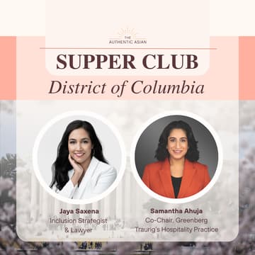 Cover Image for Supper Club in DC featuring Jaya Saxena and Samantha Ahuja