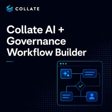 Cover Image for Collate Product Demo Series - Collate AI + Governance Workflow Builder
