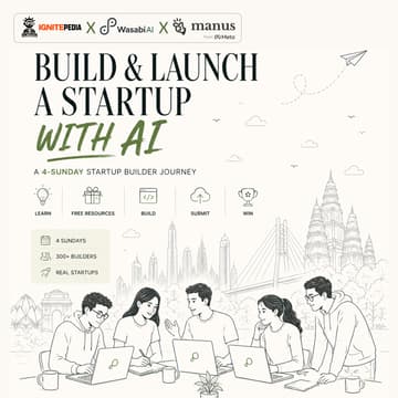 Cover Image for Build & Launch Startup with AI | by Manus Fellow