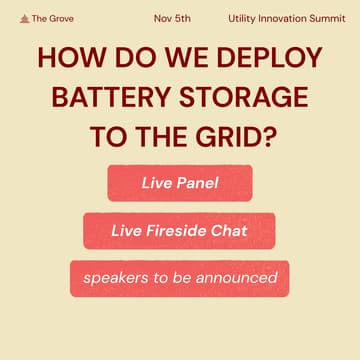 Cover Image for Utility Innovation Summit: Battery Storage