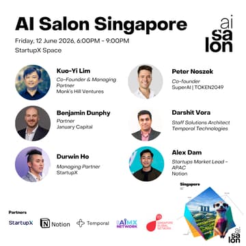 Cover Image for AI Salon Singapore (12 June 2026)