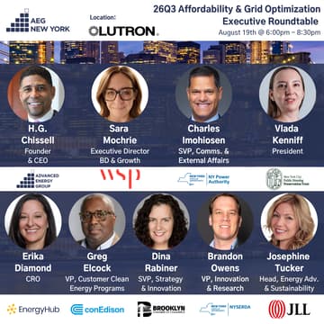 Cover Image for 26Q3 New York Executive Roundtable: Affordability & Grid Optimization