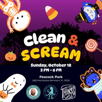 Cover Image for Clean & SCREAM: Coastal Cleanup & Halloween Swap