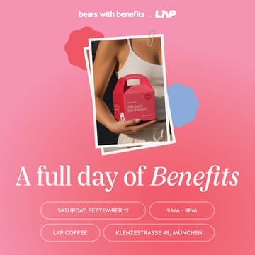 Cover Image for A Full Day of Benefits 🐻 BWB x LAP Coffee