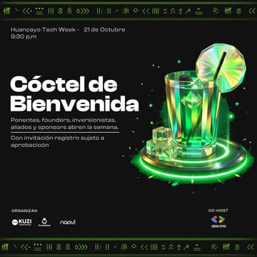 Cover Image for Huancayo Tech Week 2026 | Cóctel de Bienvenida