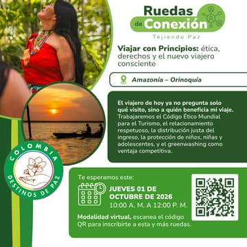 Cover Image for Viajar con Principios: ética, derechos y el nuevo viajero consciente Territorios de Conexión – Amazonía–Orinoquía