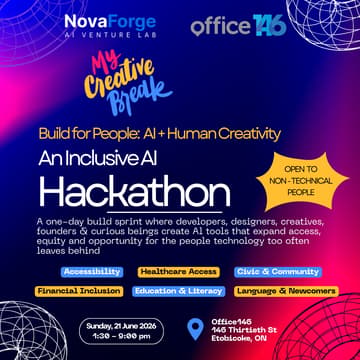 Cover Image for Build for People: Al + Human Creativity - Inclusive AI Hackathon