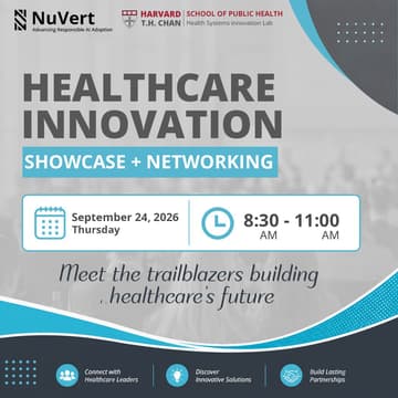 Cover Image for Healthcare Innovation Showcase + Networking
