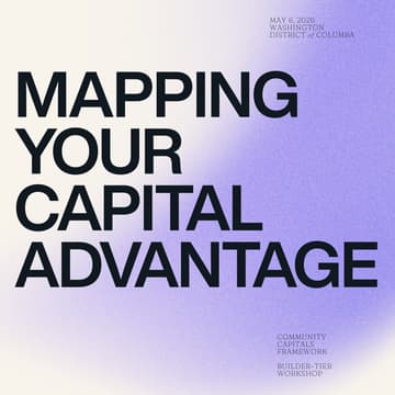 Cover Image for Workshop: Map Your Capital Advantage