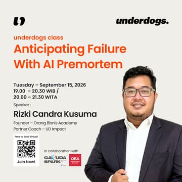 Cover Image for underdogs class: Anticipating Failure With AI Premortem