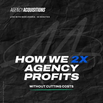 Cover Image for How We 2x Agency Profits (Without More Clients)