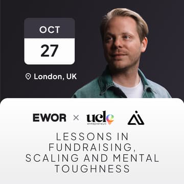 Cover Image for Lessons in Fundraising, Scaling and Mental Toughness w/ Quinten Selhorst (Partner @EWOR, Co-Founder @Felyx ($80M raised + exited))
