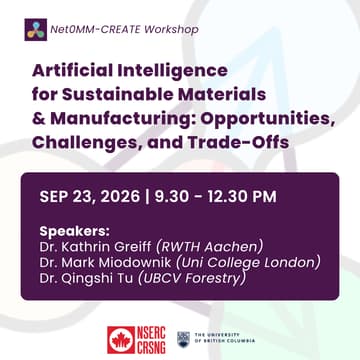 Cover Image for Artificial Intelligence for Sustainable Materials & Manufacturing: Opportunities, Challenges, and Trade-Offs