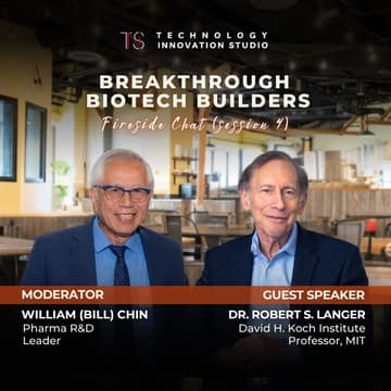Cover Image for Breakthrough Biotech Builders with Robert S. Langer
