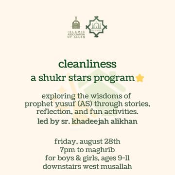 Cover Image for Shukr Stars: Cleanliness