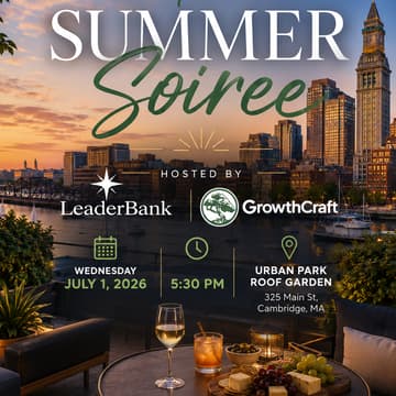 Cover Image for Leader Bank & Growthcraft Summer Soiree