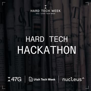 Cover Image for Hard Tech Hackathon Kickoff