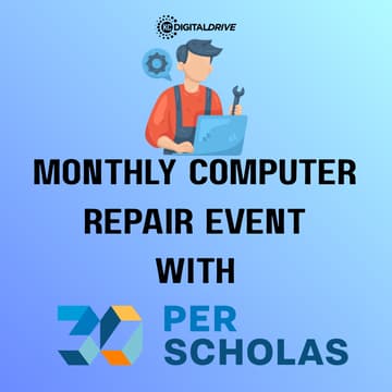 Cover Image for Computer Repair Event by Per Scholas (September 2026)