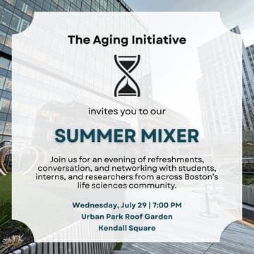 Cover Image for Aging Initiative Summer Mixer