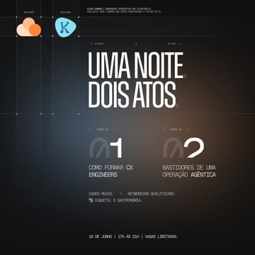 Cover Image for Formando CX Engineers & bastidores de uma operação agêntica