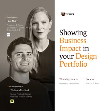 Cover Image for Showing Business Impact in your Design Portfolio