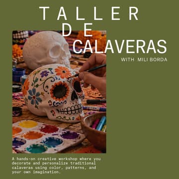 Cover Image for Taller de Calaveras w/Mili