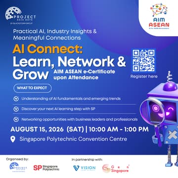 Cover Image for AI Connect: Learn, Network & Grow – AIM ASEAN Certification