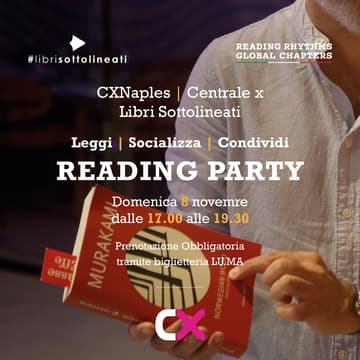 Cover Image for Reading Party Napoli: domenica 08 novembre