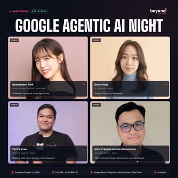 Cover Image for [Seoul] Google Agentic AI Night