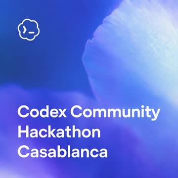 Cover Image for Codex Hackathon Casablanca