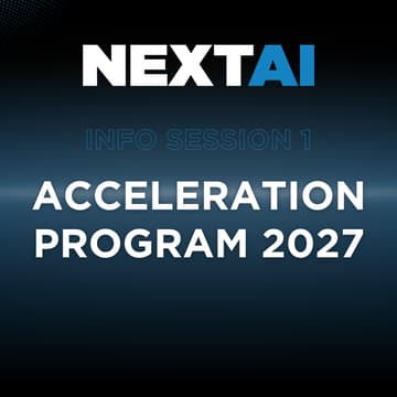 Cover Image for NEXT AI Accelerator — Info Session | Séance d'information #1