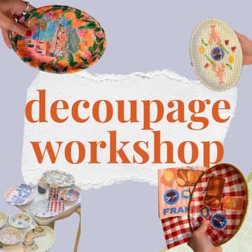 Cover Image for craft night: decoupage workshop | SF