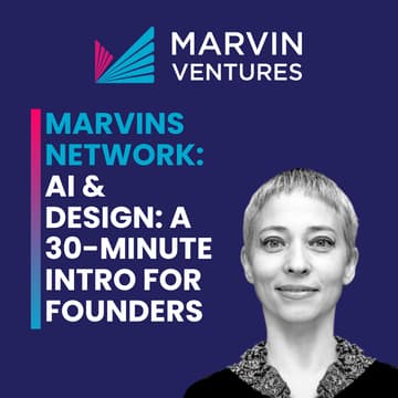 Foto de portada de AI & Design: A 30-Minute Intro for Founders - Marvin Session