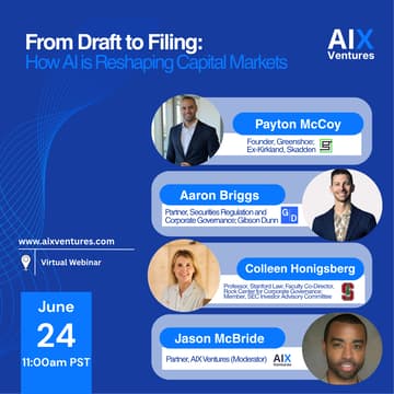 Cover Image for From Draft to Filing: How AI is Reshaping Capital Markets