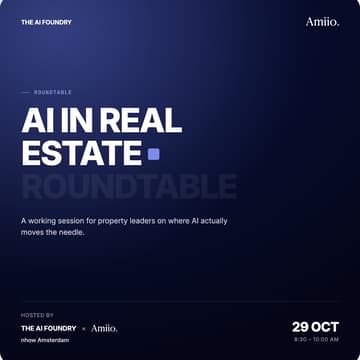 Cover Image for Amiio X AI Foundry: AI in Real Estate