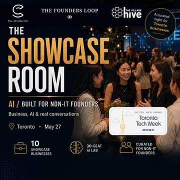 Cover Image for The Showcase Room: AI / Built for Non-IT Founders.