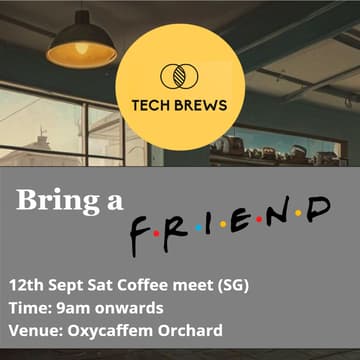Cover Image for Sat Health & Bio Brews SG (Invite a friend)