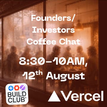 Cover Image for Founder & Investor Coffee Chat